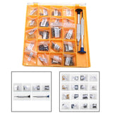 Maxbell Eyeglasses Repair Set Screw Nose Pads Tweezers for Sunglass Spectacle Parts Screw Set