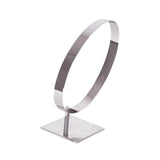 Maxbell Stainless Steel Belt Display Stands Space Saver Curved for Store Show Women primary color