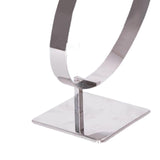 Maxbell Stainless Steel Belt Display Stands Space Saver Curved for Store Show Women primary color