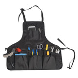 Maxbell Multi Pockets Workshop Apron Gardening Aprons for Hotel Repairman Waiter