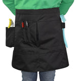 Maxbell Heavy Duty Half Length Apron Oil Resistant Protective for Barbecue Kitchen