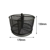 Maxbell Desk Organizer Storage Box 360 Degrees Rotating Pencil Holder for Office Black