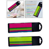 Maxbell Page Markers Highlighting Book Notes Removes Cleanly for Reading Books Red