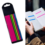 Maxbell Page Markers Highlighting Book Notes Removes Cleanly for Reading Books Red