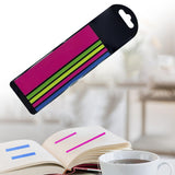 Maxbell Page Markers Highlighting Book Notes Removes Cleanly for Reading Books Red