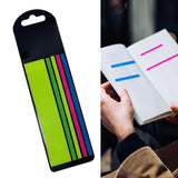 Maxbell Page Markers Highlighting Book Notes Removes Cleanly for Reading Books Green
