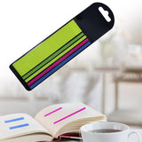 Maxbell Page Markers Highlighting Book Notes Removes Cleanly for Reading Books Green