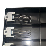 Maxbell Cash Register Drawer 3 Grid Currency Till Money Organizer for Store Hotel