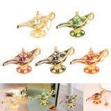 Maxbell Classic Lamp Oil Lamp Prop Wishing Light for Wedding Home Aureate