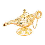 Maxbell Classic Lamp Oil Lamp Prop Wishing Light for Wedding Home Aureate