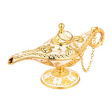 Maxbell Classic Lamp Oil Lamp Prop Wishing Light for Wedding Home Aureate