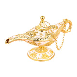Maxbell Classic Lamp Oil Lamp Prop Wishing Light for Wedding Home Aureate