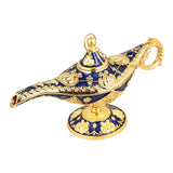 Maxbell Classic Lamp Oil Lamp Prop Wishing Light for Wedding Home Blue
