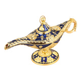 Maxbell Classic Lamp Oil Lamp Prop Wishing Light for Wedding Home Blue