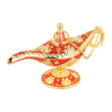 Maxbell Classic Lamp Oil Lamp Prop Wishing Light for Wedding Home Red