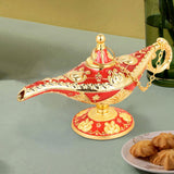 Maxbell Classic Lamp Oil Lamp Prop Wishing Light for Wedding Home Red