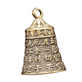 Maxbell Small Copper Keys Chains Pendant Lucky for Porch Outdoor Decoration