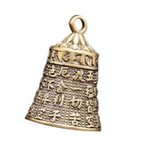 Maxbell Small Copper Keys Chains Pendant Lucky for Porch Outdoor Decoration
