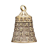 Maxbell Small Copper Keys Chains Pendant Lucky for Porch Outdoor Decoration