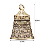 Maxbell Small Copper Keys Chains Pendant Lucky for Porch Outdoor Decoration