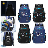 Maxbell Astronaut Children's Backpack Cute Adjustable Shoulder Strap for Hiking Small Blue