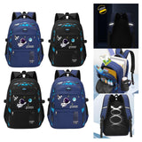 Maxbell Astronaut Children's Backpack Cute Adjustable Shoulder Strap for Hiking Small Blue