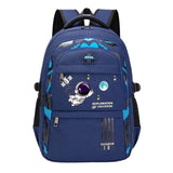 Maxbell Astronaut Children's Backpack Cute Adjustable Shoulder Strap for Hiking Small Blue