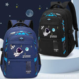 Maxbell Astronaut Children's Backpack Cute Adjustable Shoulder Strap for Hiking Small Blue