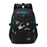 Maxbell Astronaut Children's Backpack Cute Adjustable Shoulder Strap for Hiking Small Black