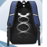 Maxbell Astronaut Children's Backpack Cute Adjustable Shoulder Strap for Hiking Large Blue