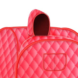 Maxbell Foldable Steam Sauna Personal Sauna Tents SPA Saunas for Salon Household SPA Red