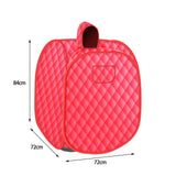 Maxbell Foldable Steam Sauna Personal Sauna Tents SPA Saunas for Salon Household SPA Red