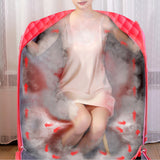 Maxbell Foldable Steam Sauna Personal Sauna Tents SPA Saunas for Salon Household SPA Red