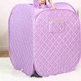 Maxbell Foldable Steam Sauna Personal Sauna Tents SPA Saunas for Salon Household SPA Lilac