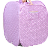 Maxbell Foldable Steam Sauna Personal Sauna Tents SPA Saunas for Salon Household SPA Lilac