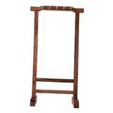 Maxbell Calligraphy Brush Pen Holder 10 Hook Hanging Retro for Office Holiday Gifts Rosewood