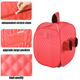 Maxbell Portable Home SPA Tent Two Person Steamer Not Included for Indoor Home Red