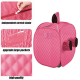 Maxbell Portable Home SPA Tent Two Person Steamer Not Included for Indoor Home Rose Red