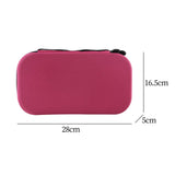 Maxbell Stethoscope Storage Box Accessories Shockproof for Flashlight Tweezers Tape Pink