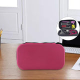 Maxbell Stethoscope Storage Box Accessories Shockproof for Flashlight Tweezers Tape Pink