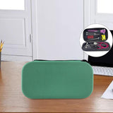 Maxbell Stethoscope Storage Box Accessories Shockproof for Flashlight Tweezers Tape Green