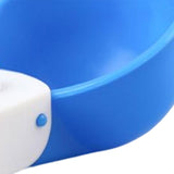 Maxbell 6Pcs Chicken Feeders Chicken Watering Cup Chicken Waterer for Birds Quail Blue