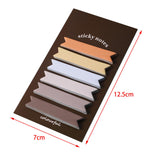 Maxbell 4 Pieces Index Tabs Page Marker for Magazines Catalogs Annotating Books