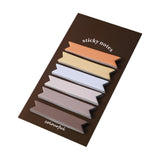 Maxbell 4 Pieces Index Tabs Page Marker for Magazines Catalogs Annotating Books