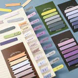 Maxbell 4 Pieces Index Tabs Page Marker for Magazines Catalogs Annotating Books