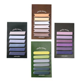 Maxbell 4 Pieces Index Tabs Page Marker for Magazines Catalogs Annotating Books