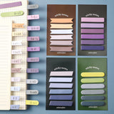 Maxbell 4 Pieces Index Tabs Page Marker for Magazines Catalogs Annotating Books