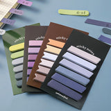 Maxbell 4 Pieces Index Tabs Page Marker for Magazines Catalogs Annotating Books