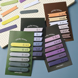 Maxbell 4 Pieces Index Tabs Page Marker for Magazines Catalogs Annotating Books
