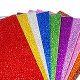 Maxbell 10Pcs Craft Foam Sheets Glitter DIY for Toys Christmas Cards Kindergarten B